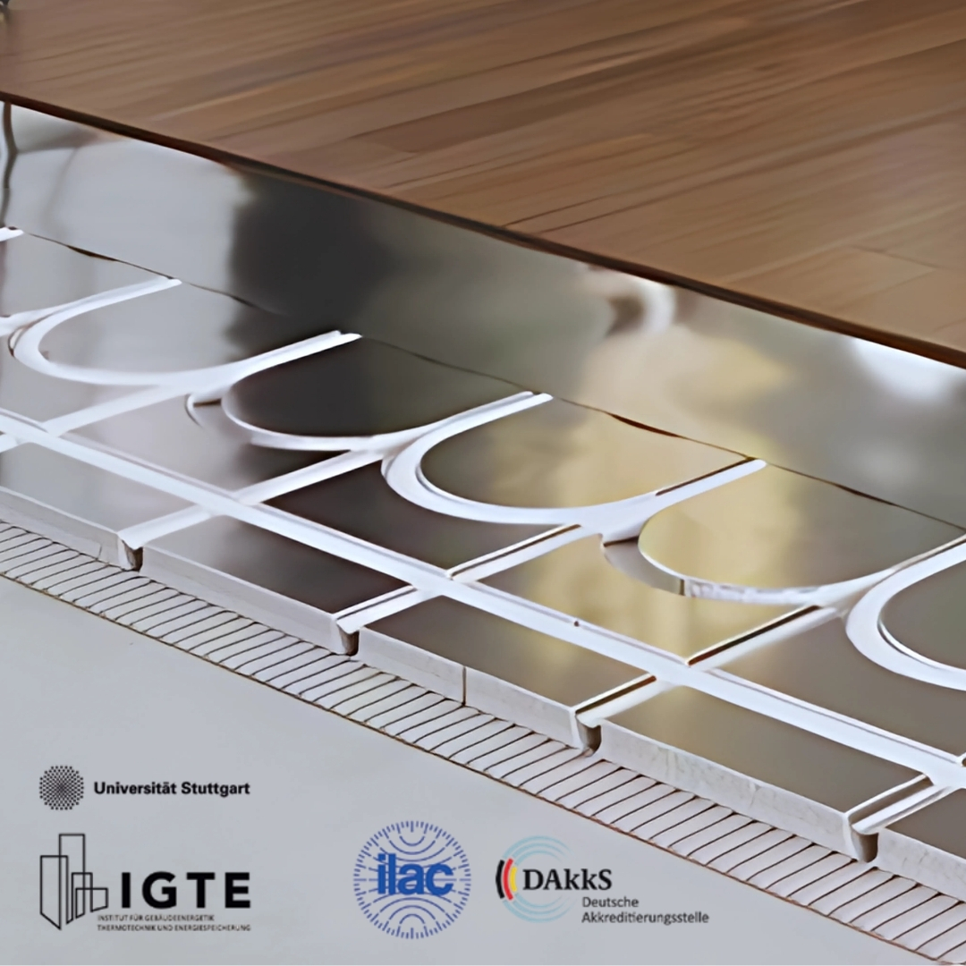 Fußbodenheizungsplatte EPS ALU flexibles Dreh-Element – Bild 3