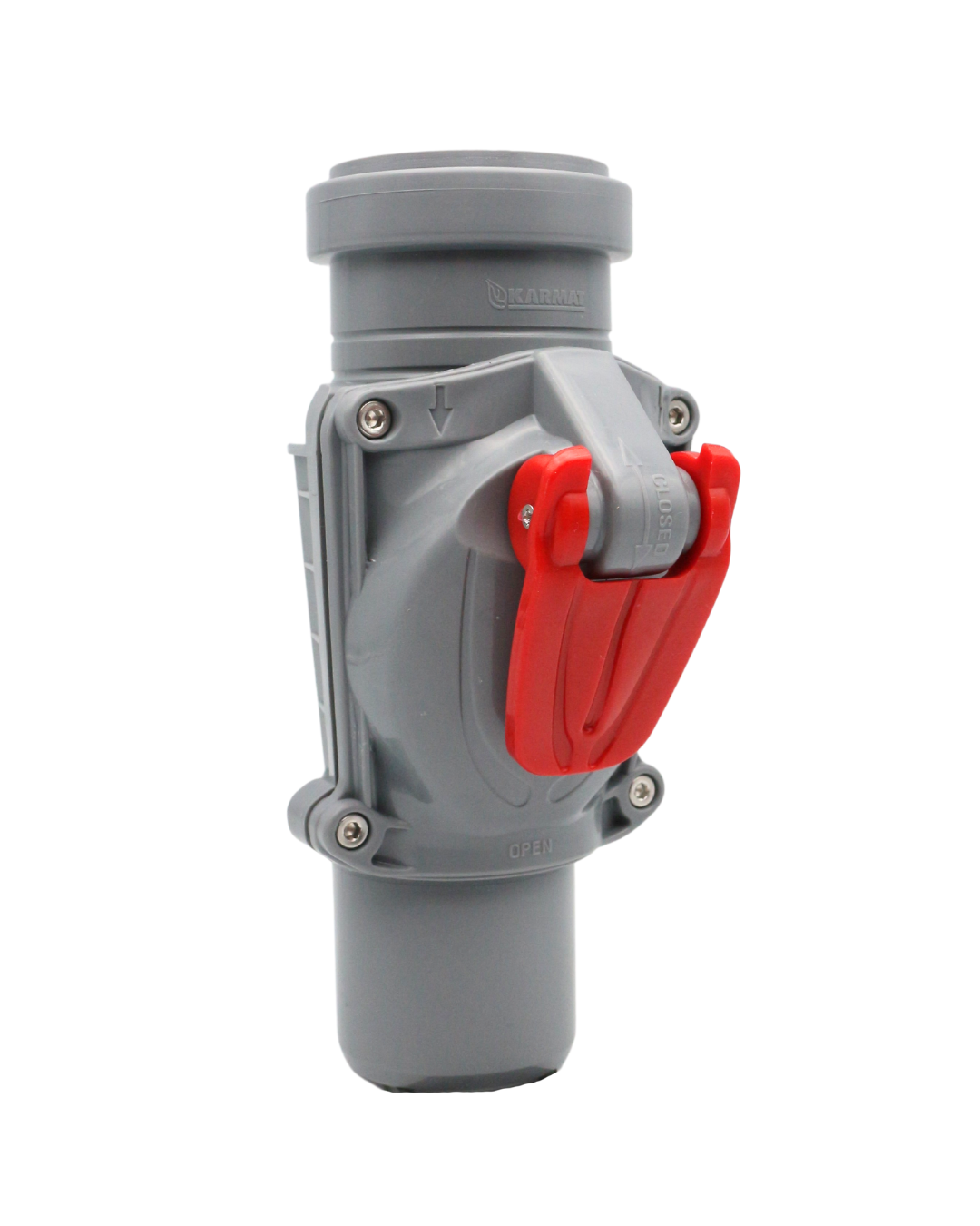 Rückstauklappe senkrecht DN 50 grau KARMAT