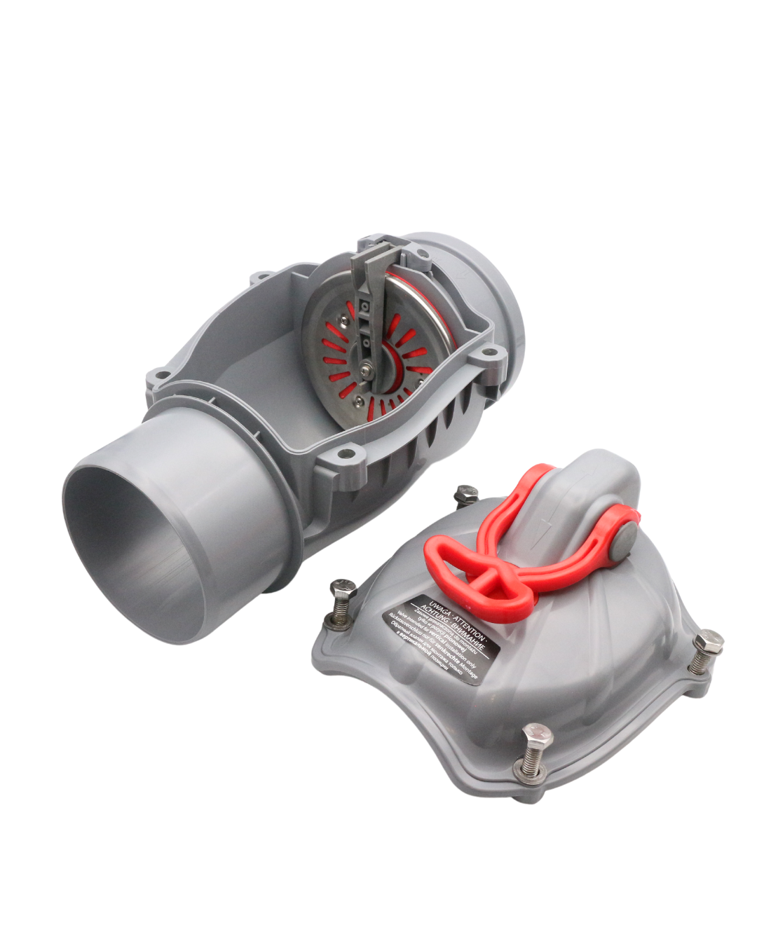 Rückstauklappe senkrecht DN 110 grau KARMAT – Bild 8