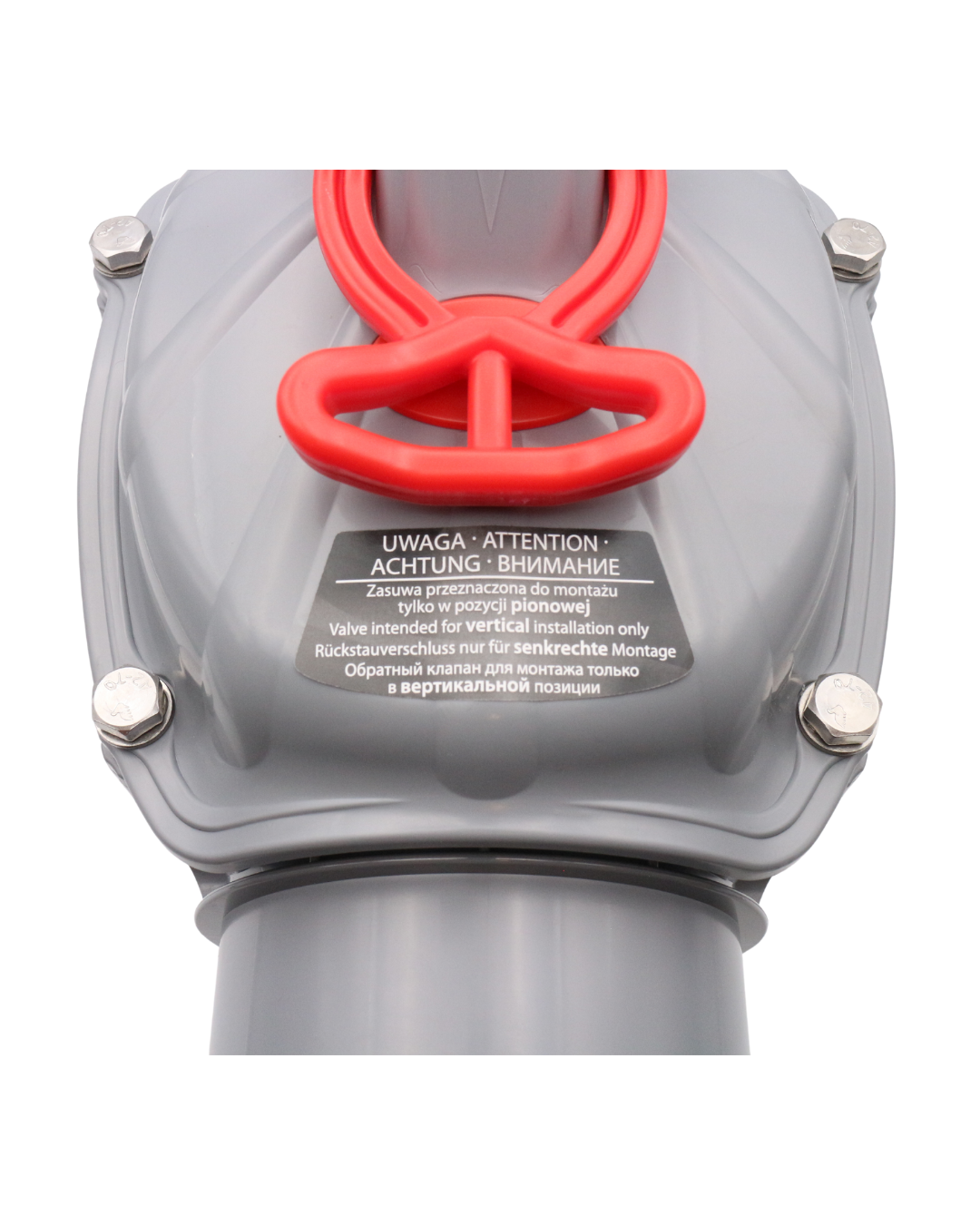 Rückstauklappe senkrecht DN 110 grau KARMAT – Bild 7