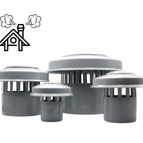 MD Technic Dunsthut Rohrbelüfter passend auf das Rohr DN 50, DN 75, DN 110, DN 160