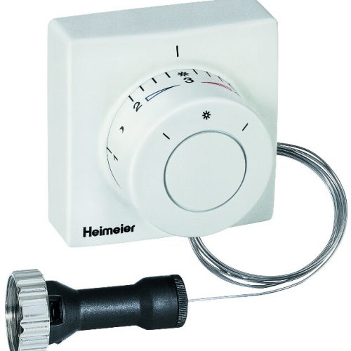 Heimeier Thermostatkopf F mit 2m Ferneinsteller mit eingebautem Fühler