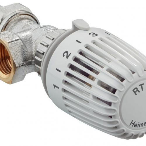 Heimeier Thermostatkopf Rücklauftemperaturbegrenzer RTL 1/2" DN 15 Eckventil