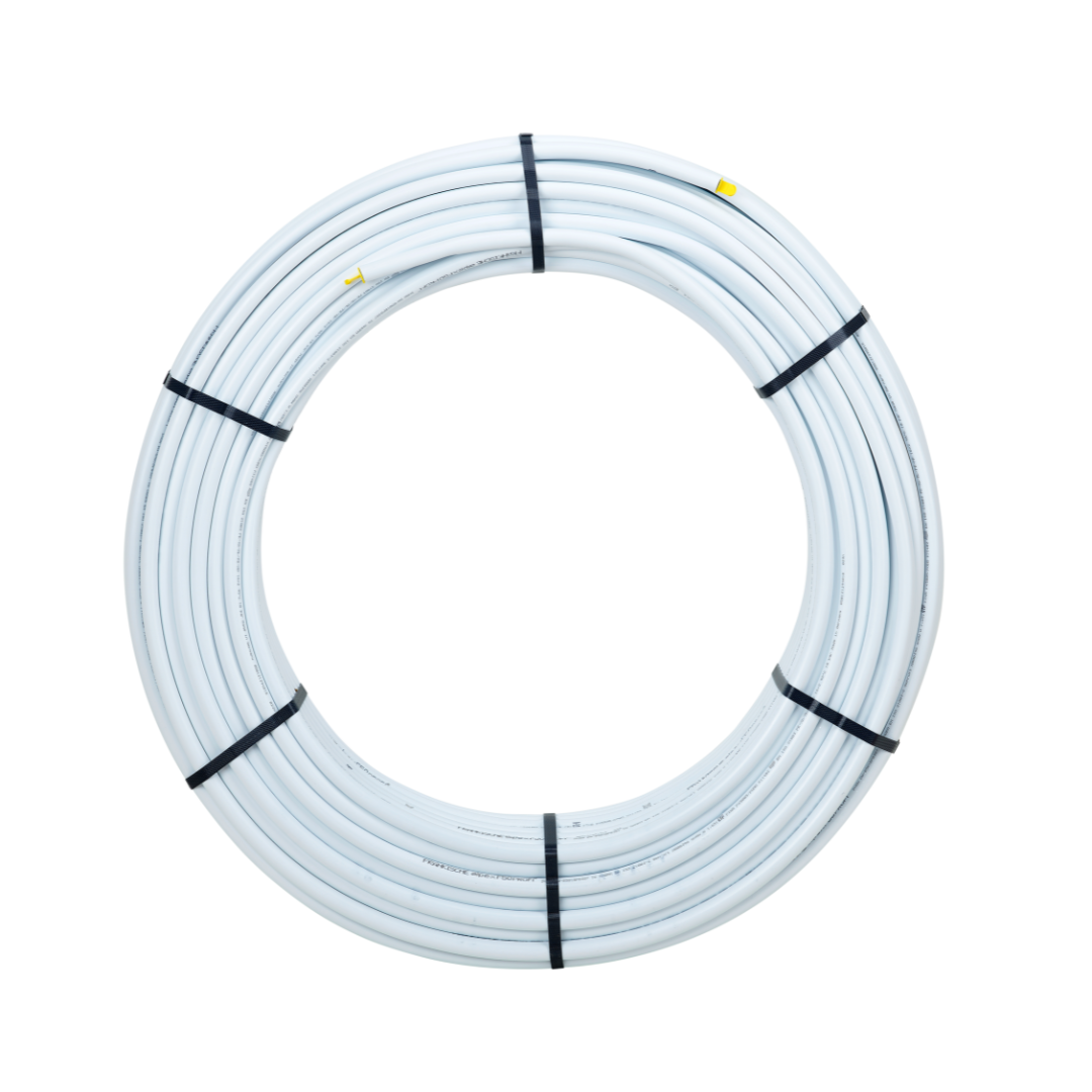 Fränkische alpex Mehrschichtverbundrohr weiß Ringware Ø26 – Bild 2