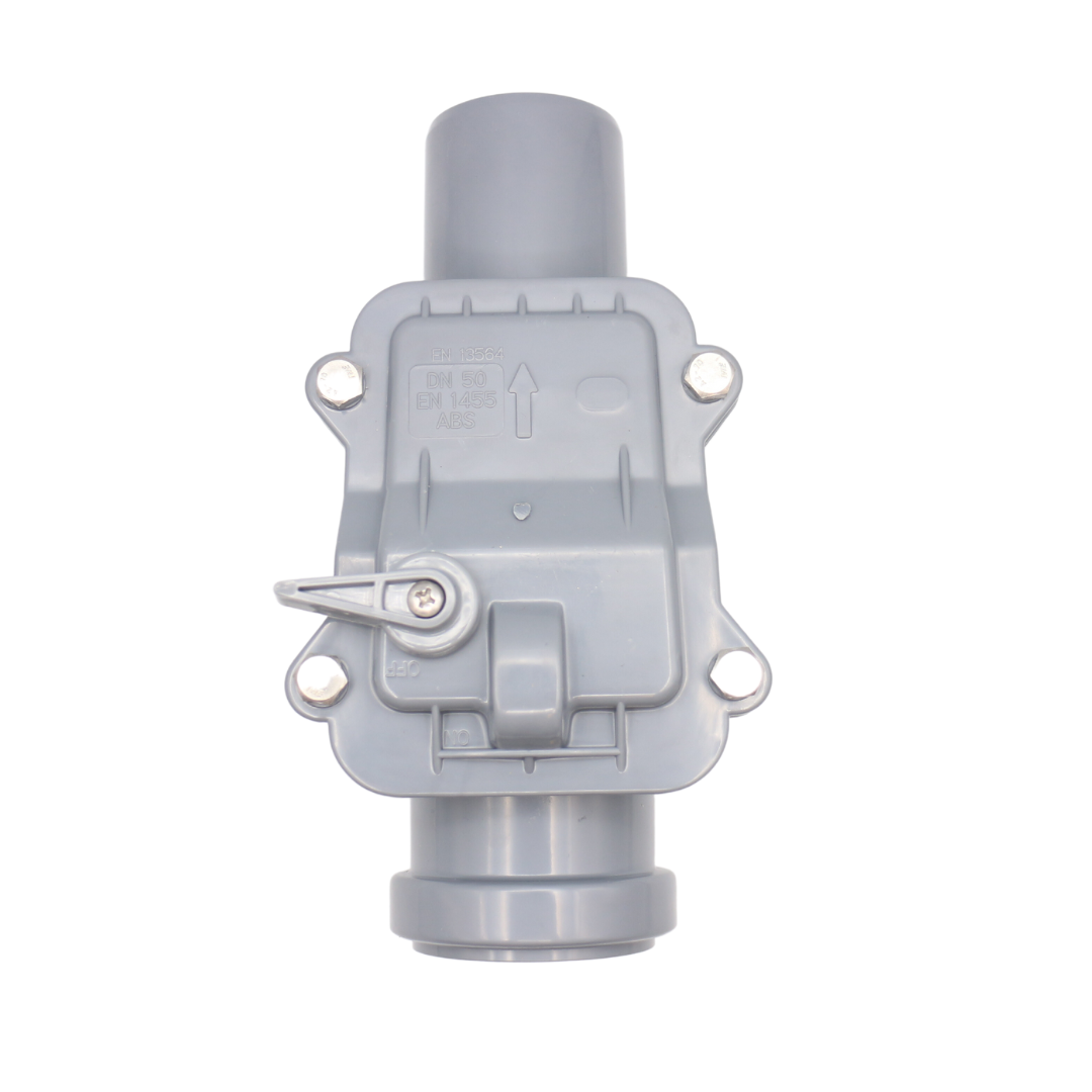 Rückstauklappe DN 50 MD Technic grau verriegelbar – Bild 4