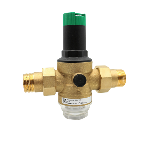 Resideo Braukmann (ehemalig Honeywell) Druckminderer D06F 1" mit Afriso Manometer – Bild 5