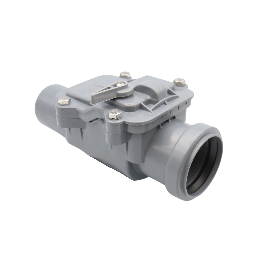 Rückstauklappe DN 50 MD Technic grau verriegelbar