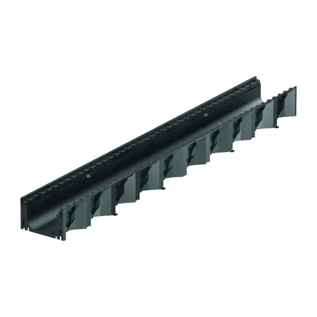 ACO Self® Hexaline 2.0 Entwässerungsrinne aus Kunststoff – 1000 mm, PKW-befahrbar für Einfahrt & Terrasse
