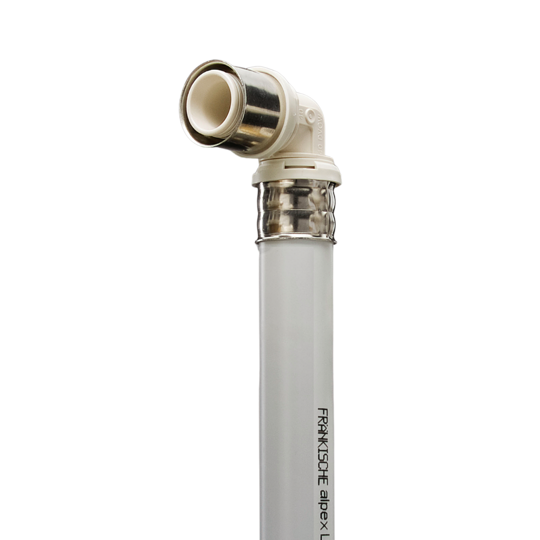 Fränkische alpex Bogen 90° PPSU Pressfitting – 16, 20, 26, 32 mm – Bild 3