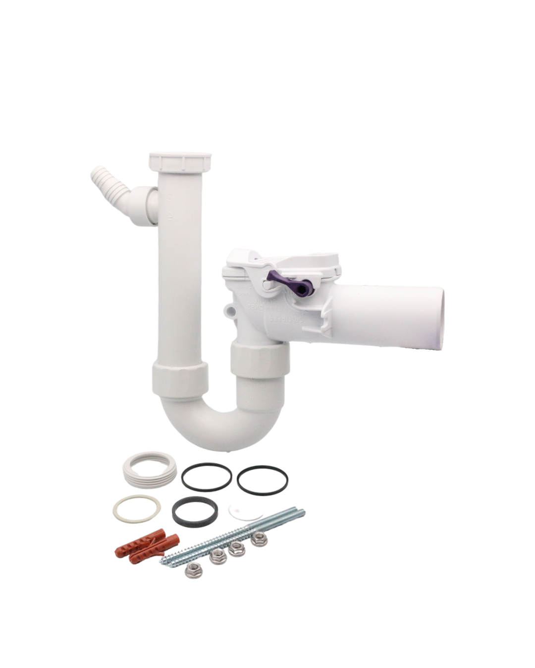 Kessel Siphon DN 50 Rückstaudoppelverschluss Staufix Siphon 73052