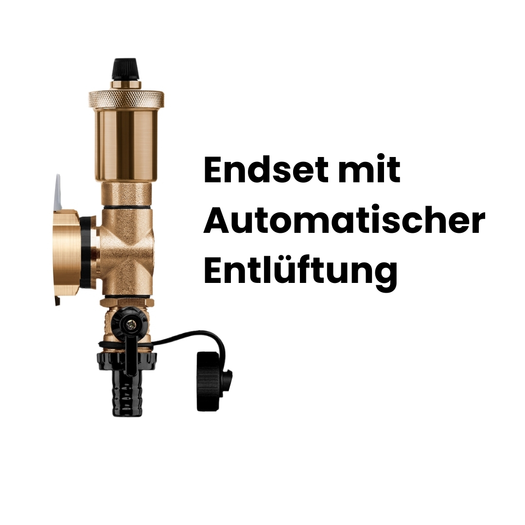 Messing Heizkreisverteiler von 2 bis 16 Heizkreisen mit Schnellentlüftung – Bild 4