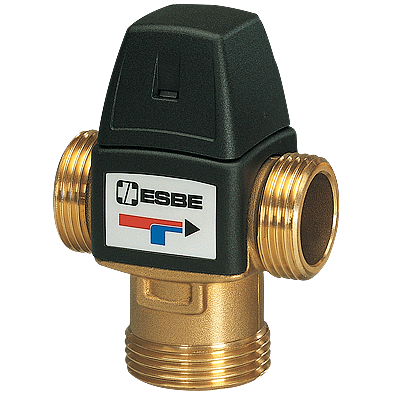 ESBE VTA322 ¾" Mischventil | 35–60 °C | Art. 31100600 – Thermisches Regelventil für Warmwasser