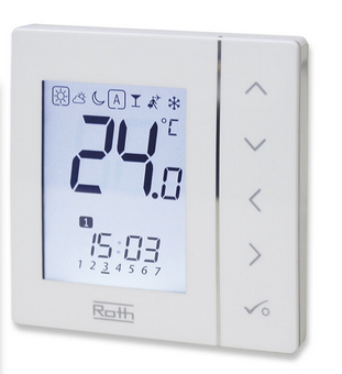 Roth Uhrenthermostat Basicline T
