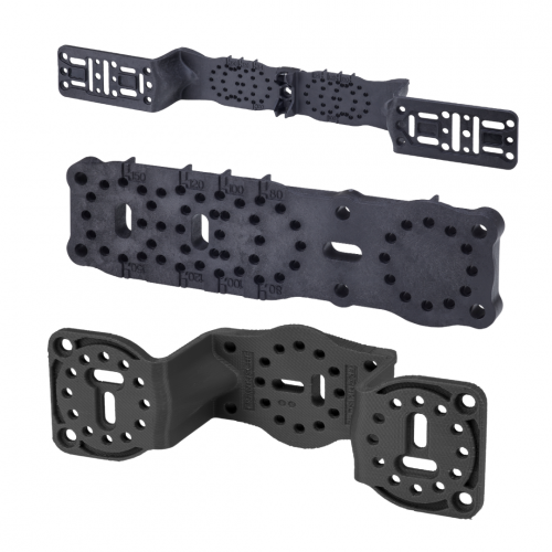 Fränkische alpex Montageplatten & -schienen – PA-Kunststoffvarianten für Wandwinkel (einzeln & doppelt)