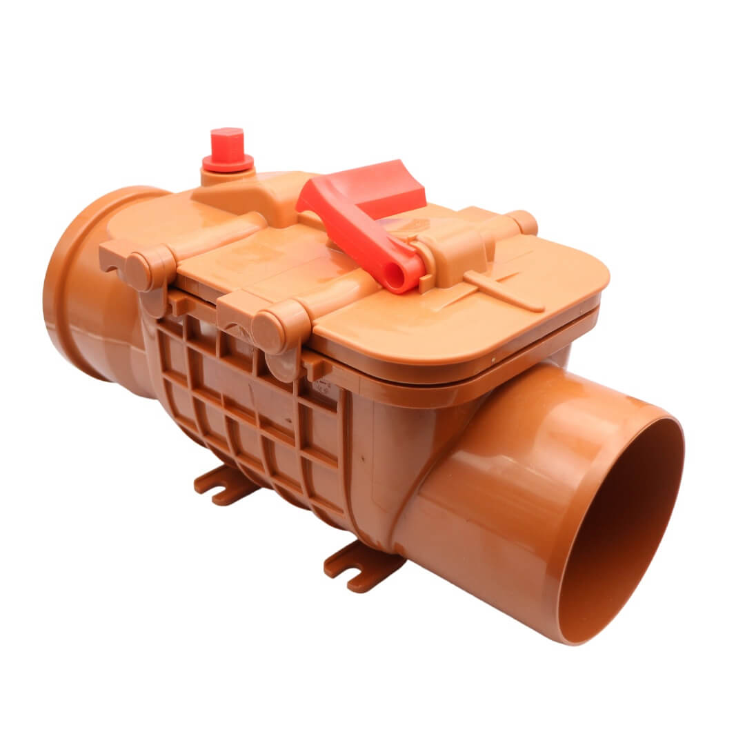 Doppelrückstauklappe DN 110 MD Technic mit verriegelbarem Rückstauverschluss – Bild 6