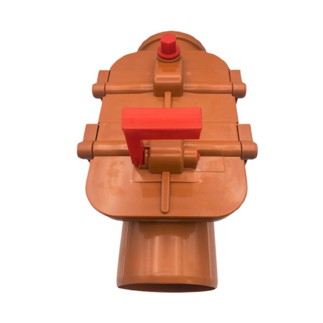 Doppelrückstauklappe DN 110 MD Technic mit verriegelbarem Rückstauverschluss – Bild 5