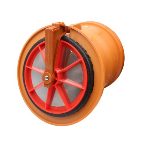 Froschklappe DN 125 MD Technic Rohrklappe mit Edelstahldeckel für HT-/ KG-Rohre