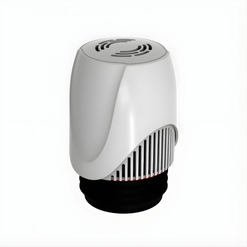 SANIT Rohrbelüfter ventilair duplex DN 70-100 mit Aktivkohlefilter und Frostschutzhaube