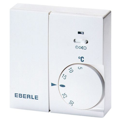 Funk-Raumthermostat INSTAT 868-r1 von EBERLE mit Drehregler für 5–30 °C, kabelloser Heizungsregler 868 MHz