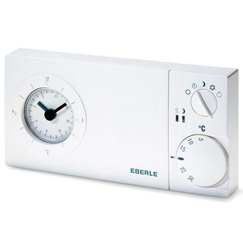 Uhrenthermostat easy 3 st mit Tagesprogramm und Drehregler zur Heizungssteuerung 230V