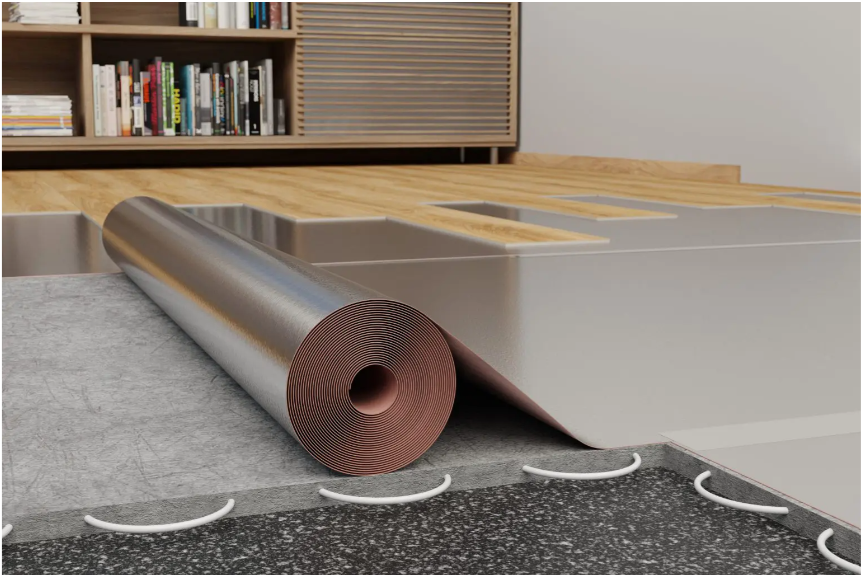 SilentStep Pro Premium Trittschalldämmung für Laminat & Fußbodenheizung 8 m² – Bild 2